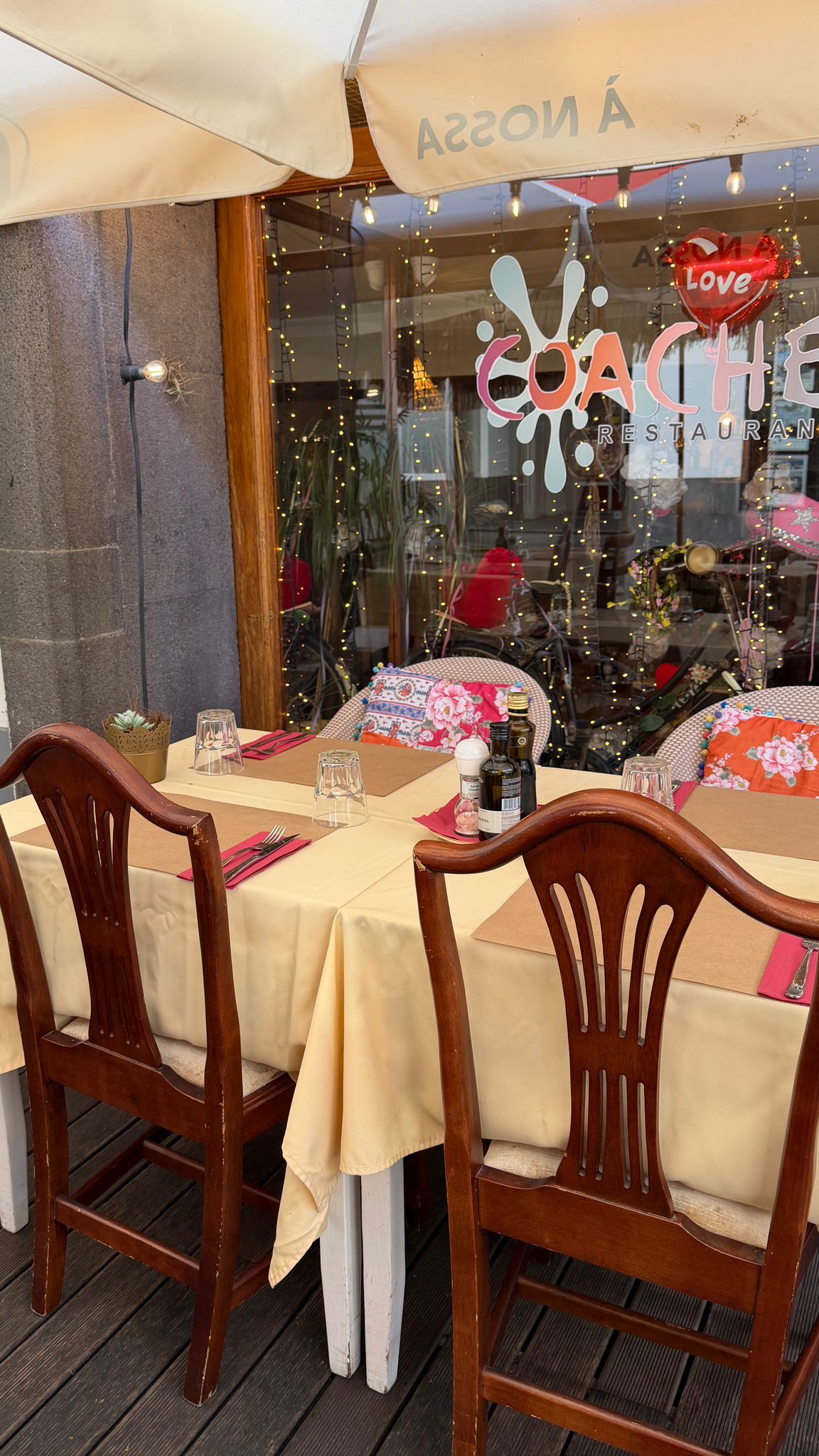 Espaço do restaurante Coachella